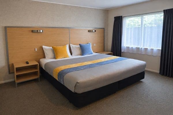 One of the two bedrooms